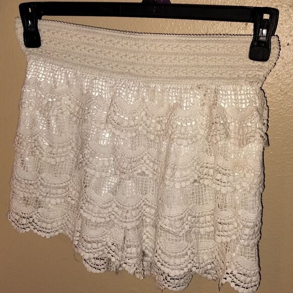 'by together appearal' mini layered ruffle skirt,  m/L - Picture 3 of 10